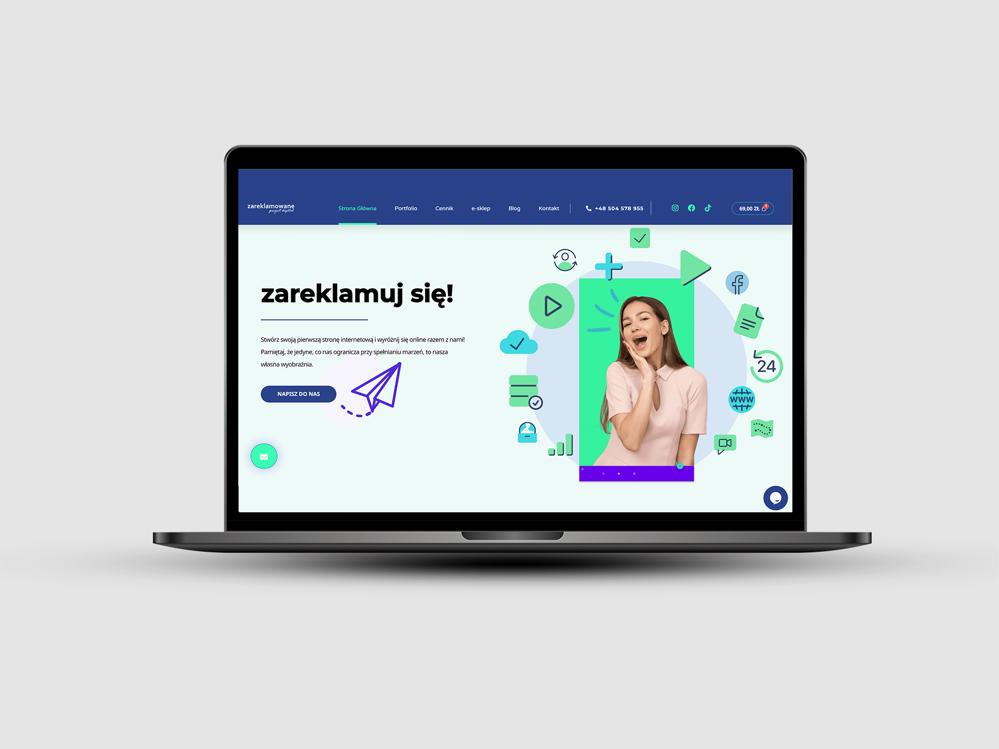 Zareklamowane portfolio - Zareklamowane Digital Project
